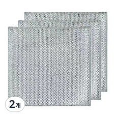 은빛싹싹 노스크레치 대용량 은사 주방 수세미, 2개, 50개입