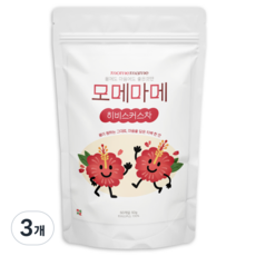 히비스커스 차 티백 100% 꽃차 히비스커스차 삼각티백, 3개, 50개입, 1g