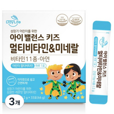 데이라이프 아이 밸런스 멀티비타민 앤 미네랄, 66g, 3개
