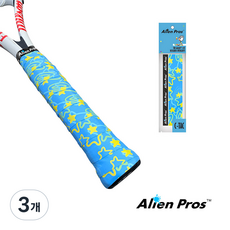 [Alien Pros 정품] 에일리언 프로스 C-TAC 남쪽별 테니스 오버그립, 3개