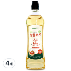 구도 알룰로스 설탕 대신 알로로스 액상 저당 시럽, 4개, 1.32kg
