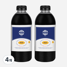 핸섬로스팅하우스 더치커피 브라질 세하도 콜드브루원액, 1L, 1개, 4개