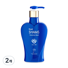 백옥생 로얄 샴스 여성청결제, 2개, 220ml