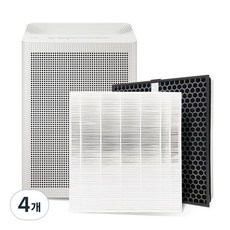 삼성 공기청정기 호환 필터 블루스카이 3100 CFX-K100D H13 CFX-B100D, 4개, 프리미엄 세트