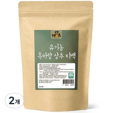 해담소 유기농 흑하랑 상추차, 1.5g, 2개, 20개입