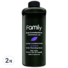 훼밀리 스켈프 클렌징 세럼 앙포레 세럼, 600ml, 2개