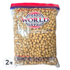 World White Chana Chick Peas 병아리콩, 2개, 800g