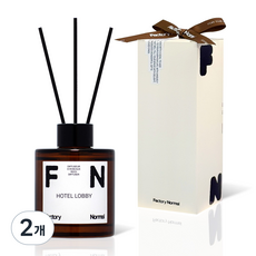 팩토리노멀 갈색병 디퓨저, 2개, 150ml, (BEST/호텔향) 호텔 로비