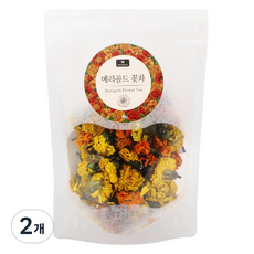 네이쳐리브 제주 수제 메리골드 꽃차 마리골드 꽃송이 파우치형, 40g, 2개, 1개입
