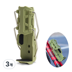 오토바이 컵홀더 간편 설치 360도 회전식 볼트 체결 없음, 3개