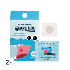 큐라틱 구강패치 키즈 (어린이용) 구강상처 입병, 2개
