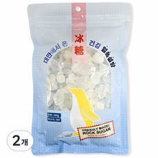 대만 단정 빙당 얼음사탕, 2개, 360g