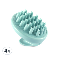 모가펫 반려동물 실리콘 힐링 브러쉬 MOP-, 4개