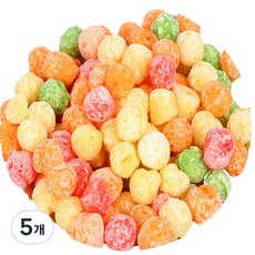 [웰빙 스낵] 20년전통 뻥튀기곡물나라 앵두 건강한 바삭한 간식 캠핑용 간편 스낵 남녀노소 다이어트 영양 간식, 170g, 5개