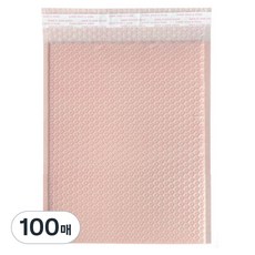 라인하임 뽁뽁이 에어캡 PE 안전봉투 핑크, 100매
