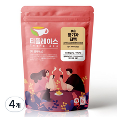 국산 황기차 삼각티백 50티백 제천황기 국산황기차100프로, 50개입, 4개, 1g