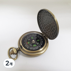 방향찾기 엔틱 자유여신상 등산나침반 휴대용 나침판, 2개