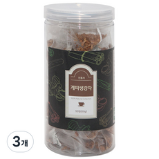 그린벨트의친구들 PLA 생분해 티백차 계피생강차, 3개, 50개입, 1.2g