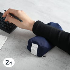 바디랩스 손목받침대 Relief air 마우스 손목받침대 TPE타입, 2개, 미드나잇블루