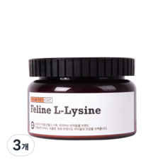 프롬벳 고양이 엘라이신 영양제, 피부/피모, 3개, 100g 피부/피모, 3개, 100g