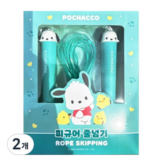 산리오 캐릭터즈 피규어 줄넘기, 민트, 2개