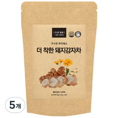 착한농부 돼지감자차 삼각티백, 5개, 20개입, 1.5g