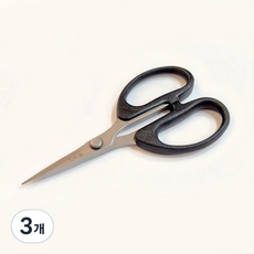 다용도 패치워크가위 패치가위 패턴가위, 125mm, 3개