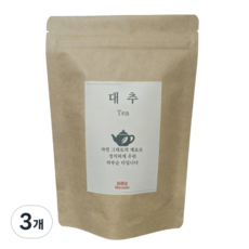국산 대추차 PLA삼각티백, 1g, 3개, 50개입