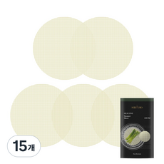 세렌지오 실리콘 찜시트, 15개, 22cm