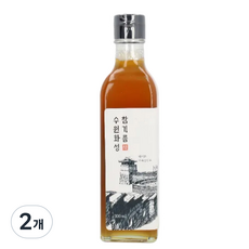 수원화성 전통압착 통참깨 100% 참기름, 2개, 300ml