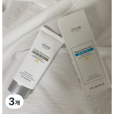 애터미 선크림 베이지 SPF50+ PA+++, 60ml, 3개