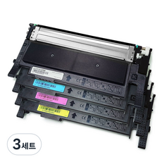 잉크다파라 삼성 호환토너 CLT-K510S 세트, 검정+파랑+빨강+노랑4색, 3세트