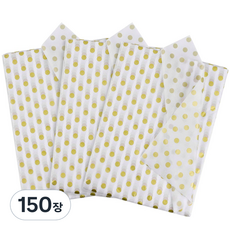 젭스워드 선물포장지 어린이날 선물 포장지 선물상자 과일 와인 포장지 골드 50p, 150장