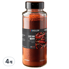 국산고춧가루 청양고춧가루 아주 매운고추가루, 350g, 4개