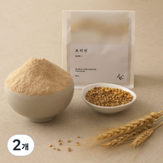 보리빈 옛날 보리 미숫가루 제주산 무설탕, 2개, 250g