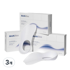 아치킬레스 족저근막염 깔창 아치 기능성 아킬레스건염, 3개