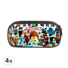 ROBLOX 필통 로블록스 어린이날 선물용 굿즈, 4개, A