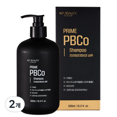 프라임 프로비코 맥주효모 비오틴 카페인 아누카사과 PBCo 탈모완화샴푸, 2개, 500ml