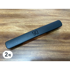 샤오미 90분 호환 캐리어 손잡이 바퀴 핸들 액세서리 교체 그립 수리 부품, 2개, 01. 블랙