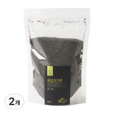 느으림 건강하게 두 번 볶은 흑임자가루, 2개, 500g