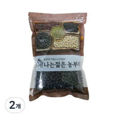 25년 국산 햇 서리태 속청, 1kg, 2개