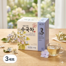 김동곤 명인차 수국차 쌍계명차, 1g, 40개입, 3세트