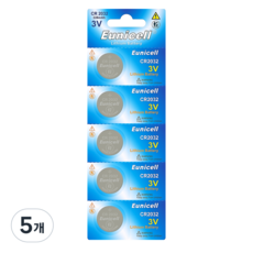 굿앤굿스 CR2032 유니셀 Eunicell 코인 건전지 현대기아 자동차 스마트키용, 5개, 5개입
