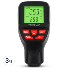 야토 자동차 도막 금속 비금속 자동 두께 측정기 휴대용, 3개