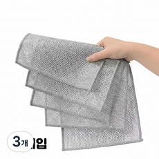 일상스토리 노스크래치 무흠집 2겹 은사 수세미, 3개, 30개입