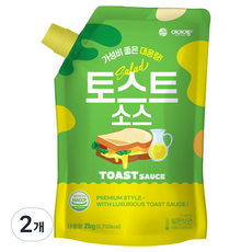 아이엠소스 토스트소스 대용량 전문점용, 2kg, 2개