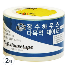 매직 하우스보수테이프 <국산> 비닐 천막 강력접착 방수 다목적 UV효과 -30도~+40도접착가능, 2개