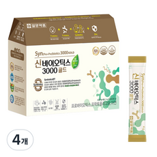일양약품 신바이오틱스 3000 골드, 360g, 4개