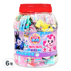 캐치티니핑 비타민 500정 캔디류, 6개