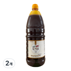 호은 들기름(통들깨100%), 2개, 1.8L